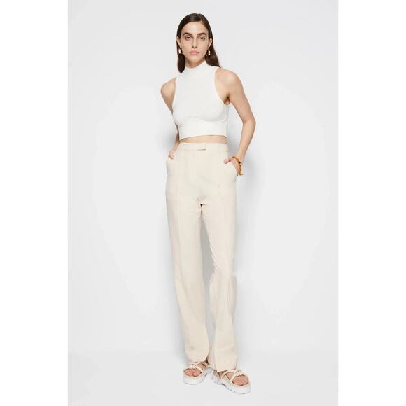 Jonathan Simkhai Azul Tailoring Pant - 4 - Picture 4 of 5